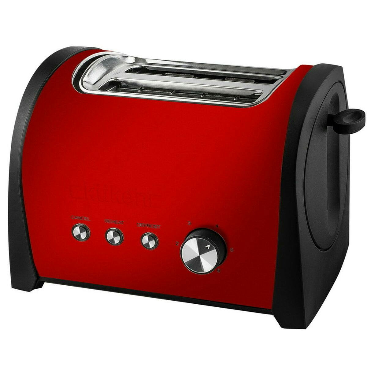 Tostadora 2 rebanadas 800 W con función descongelar
