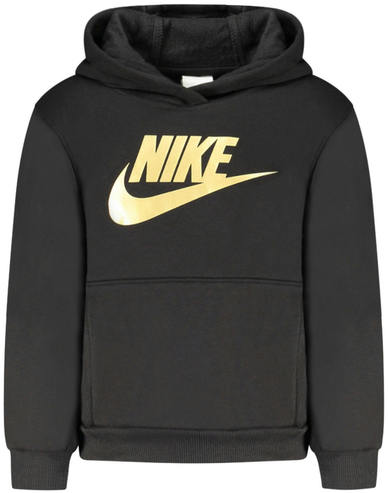 Sudadera con capucha negra para niño