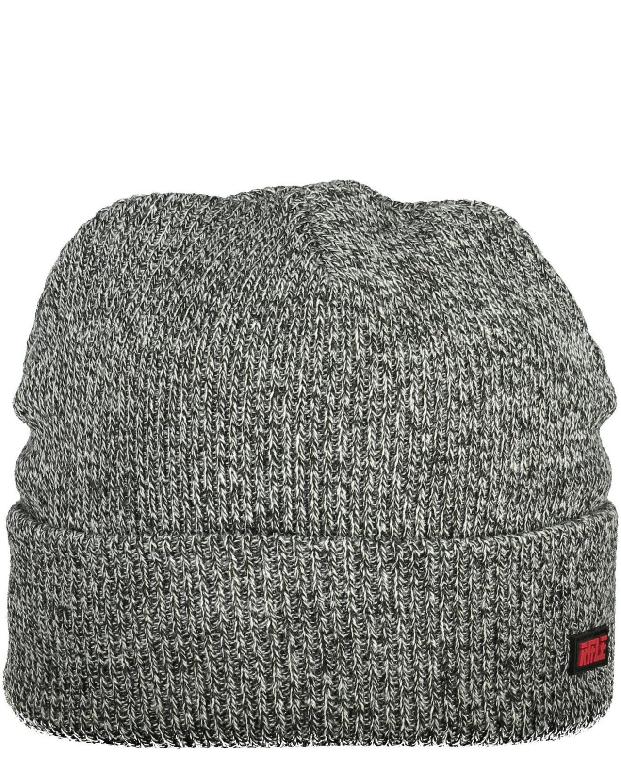 Gorro con detalles contrastantes y logotipo
