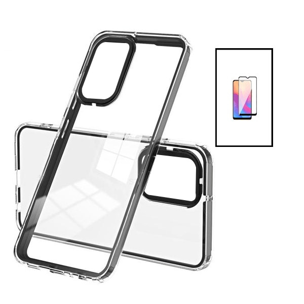 Funda doble con airbag y vidrio 5D para Samsung Galaxy A04s