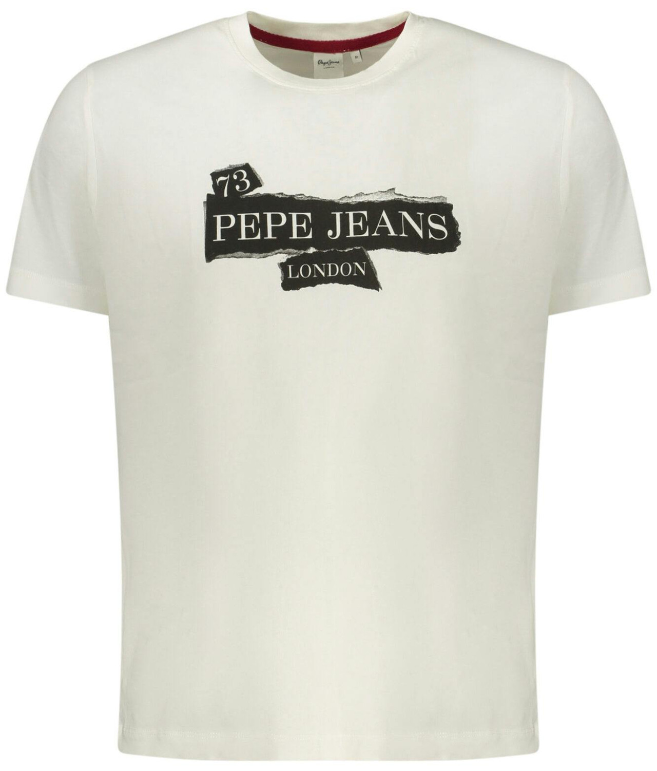 Short-sleeve T-shirt in sustainable cotton with front print