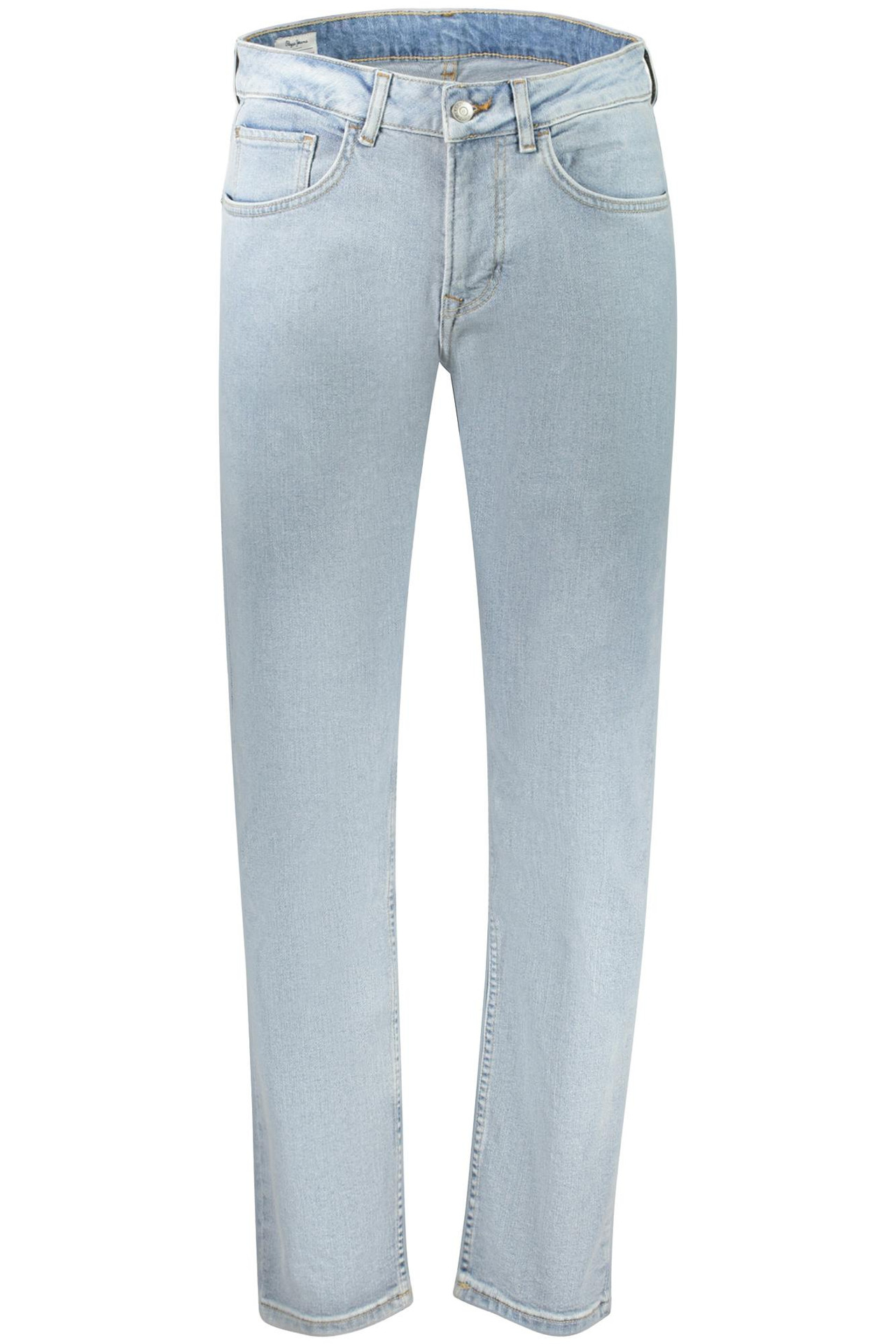 Pantalones vaqueros rectos azul oscuro con elastano