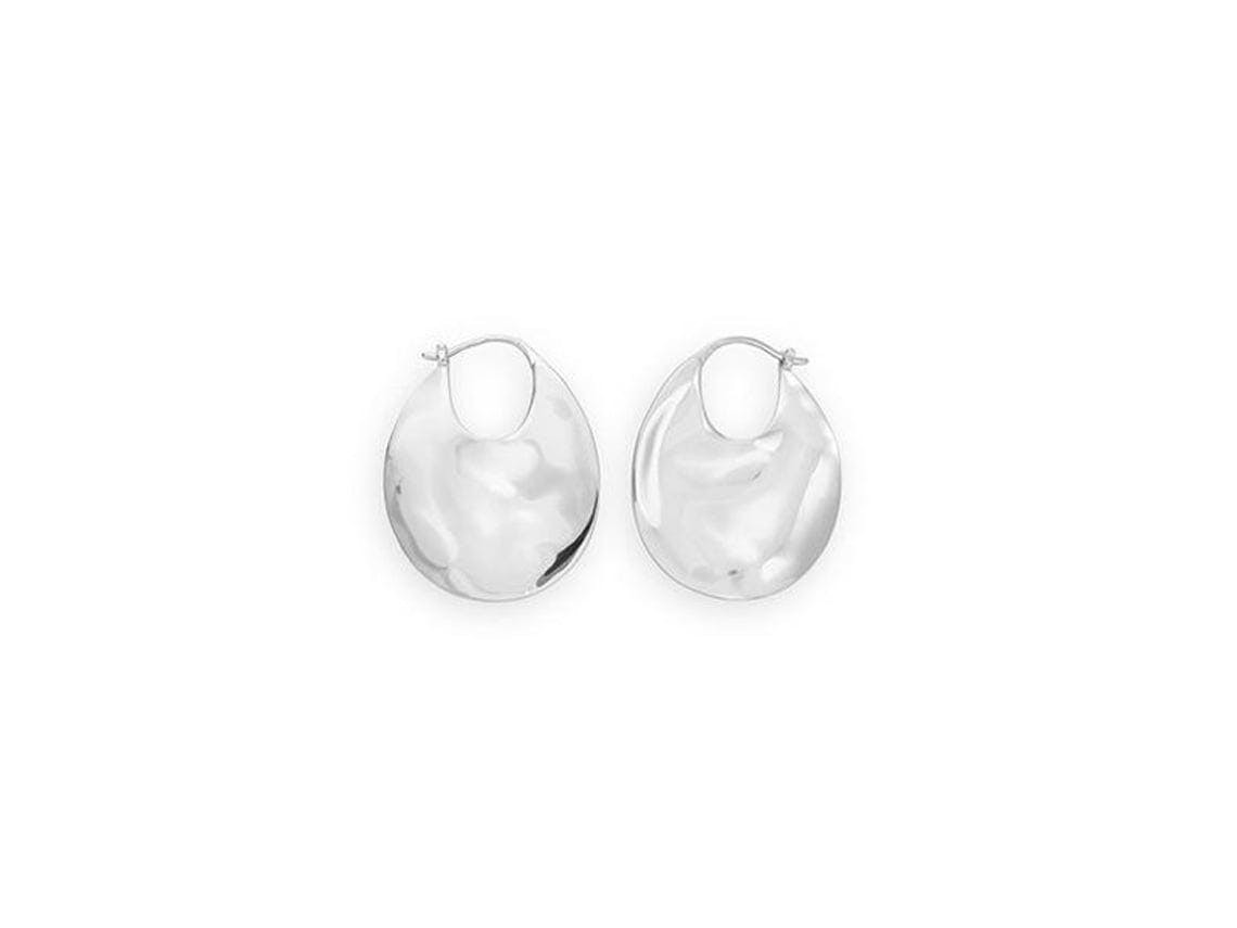 Brincos Femininos Rosefield Jtxhs-J092 Aço Inoxidável 2 Cm