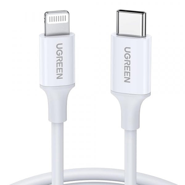 Cable USB-C a Lightning US171 20W 3A 1m