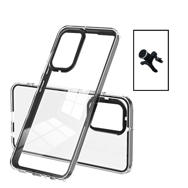 Funda Doble Airbag con Soporte Magnético para Samsung Galaxy A13 5G