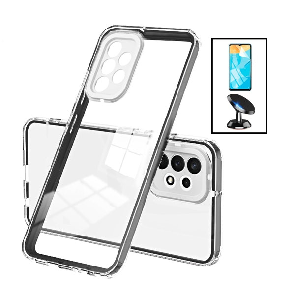 Kit funda doble con airbag y protector hidrogel para Samsung Galaxy A13