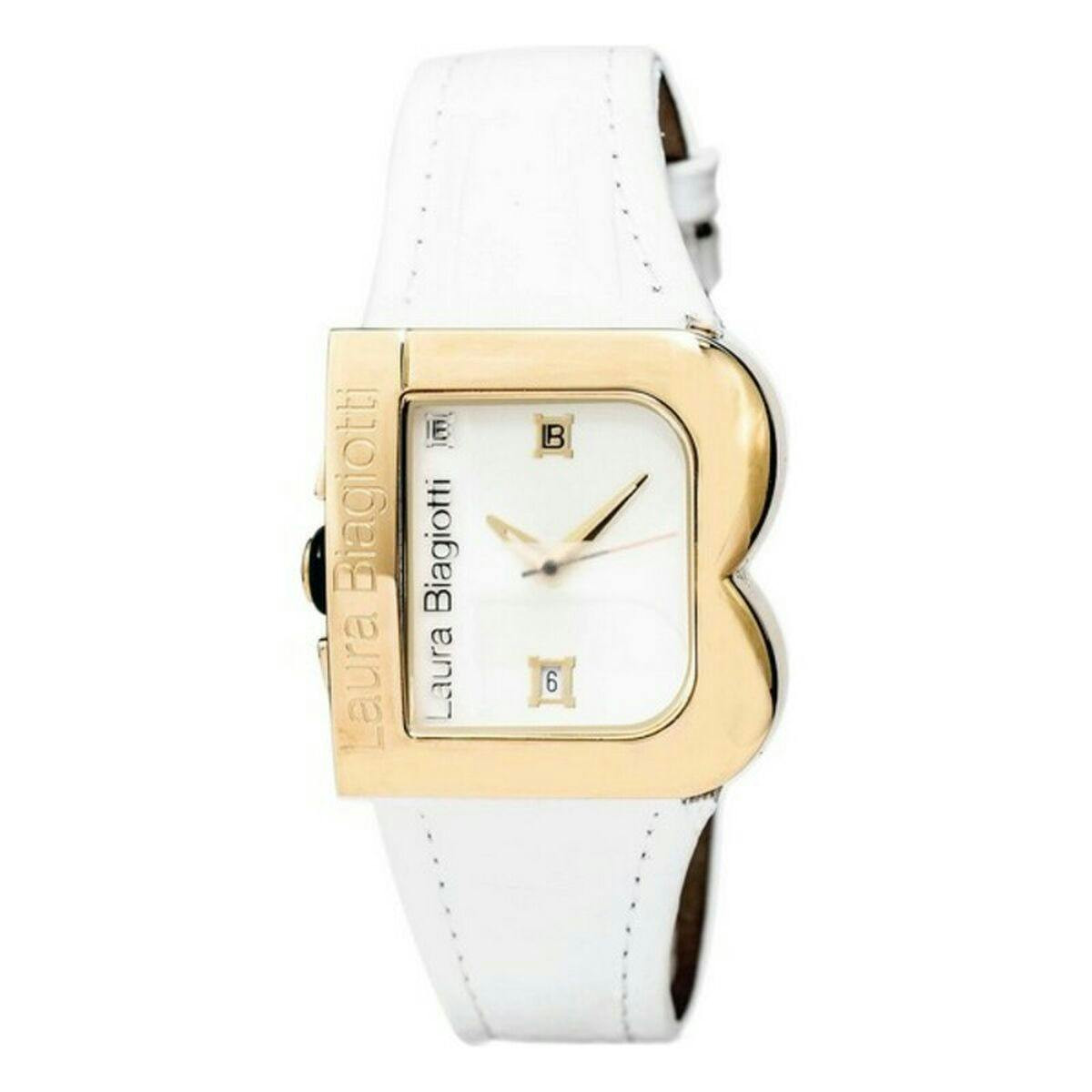 Reloj analógico Laura Biagiotti LB0001L-08 con caja y correa de la marca