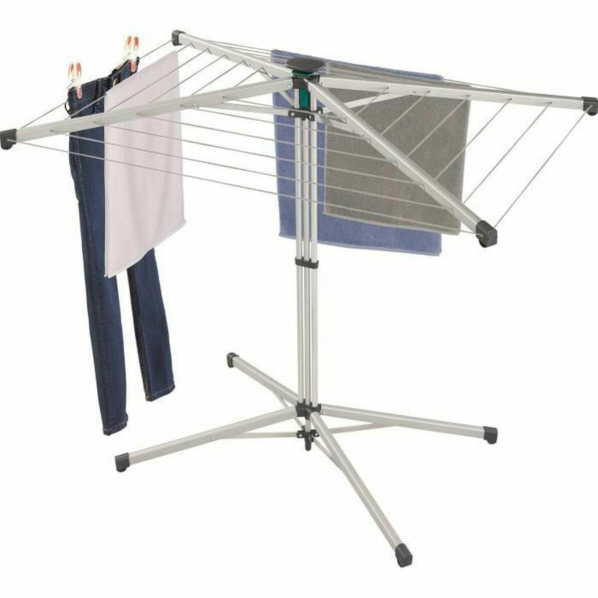 Tendedero plegable de metal — capacidad 4 kg