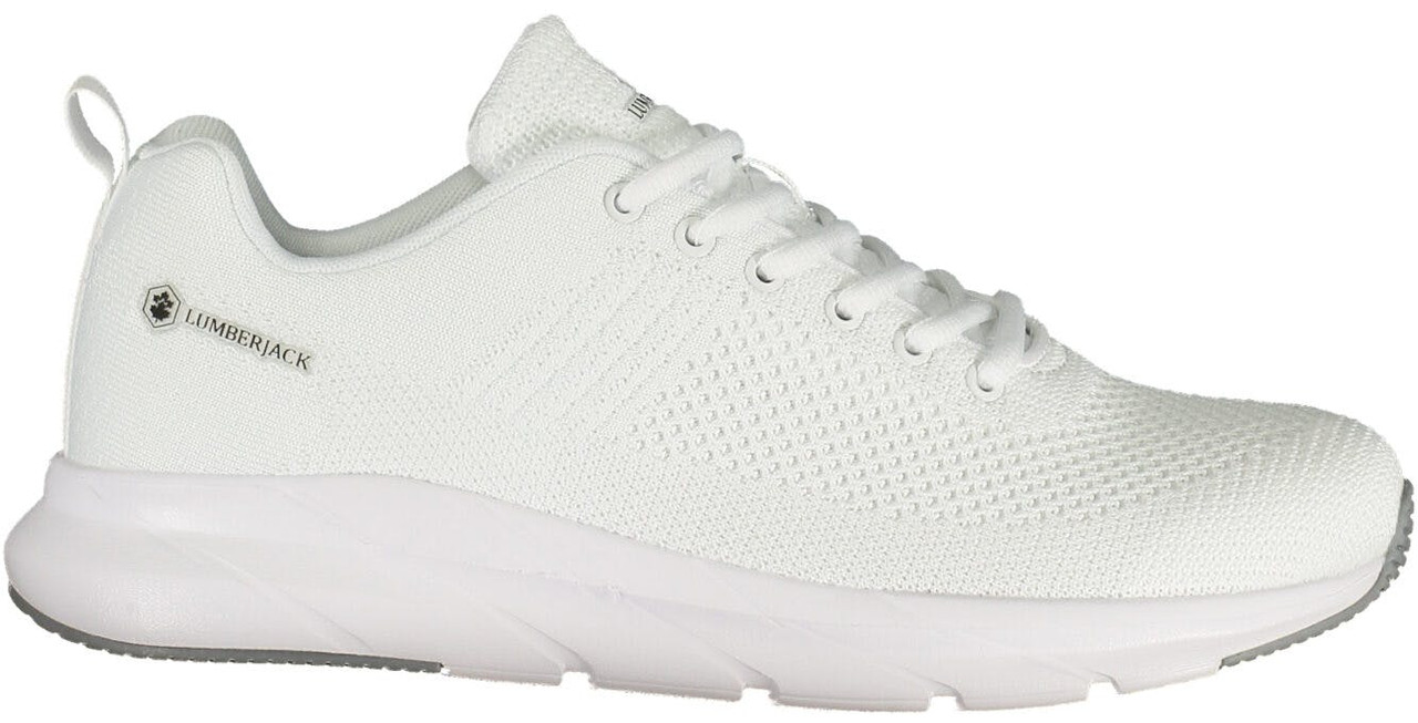 Zapatillas deportivas blancas con plantilla viscoelástica extraíble