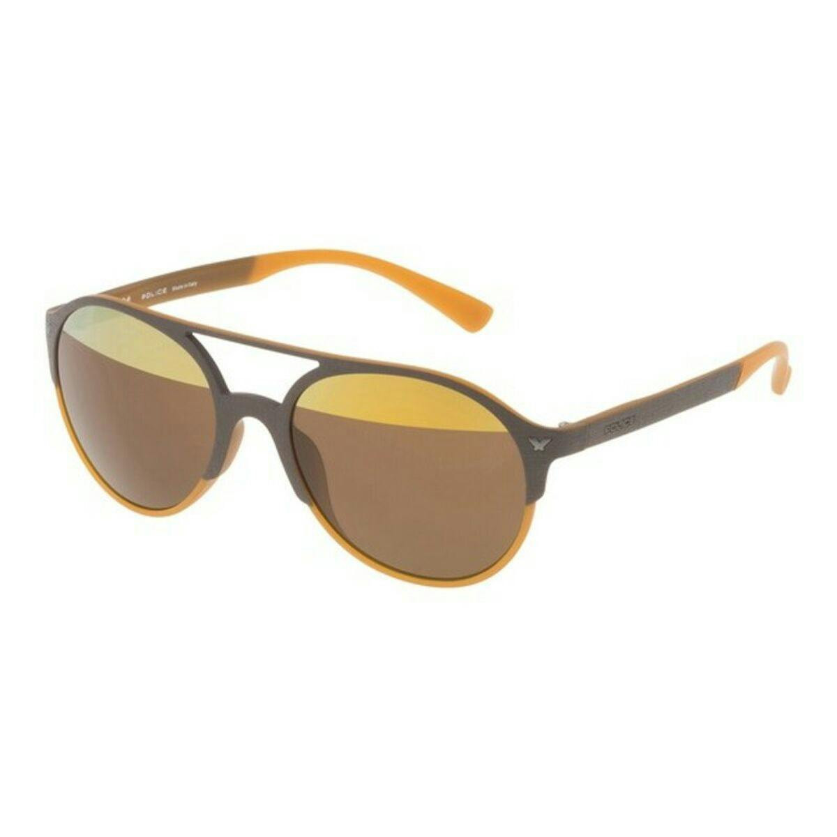 Unisex sunglasses SPL163V polycarbonate brown