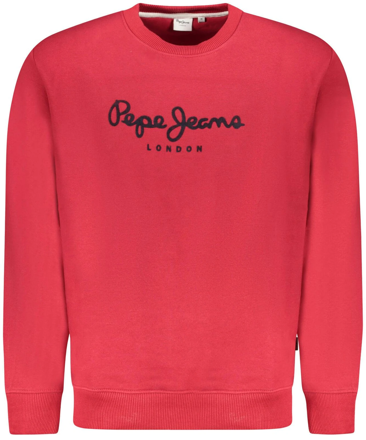 Suéter de punto rojo para hombre algodón poliéster