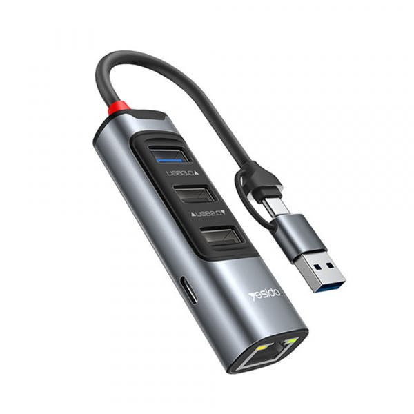 Concentrador USB-C HB21 5 en 1