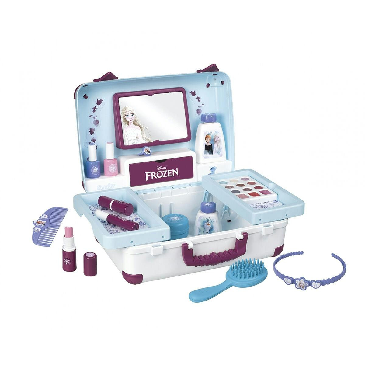 Estuche de belleza Frozen con accesorios de maquillaje