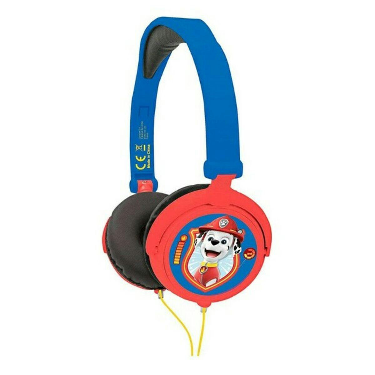 Paw Patrol folding children's headphones, 3.5 mm jack, plastic