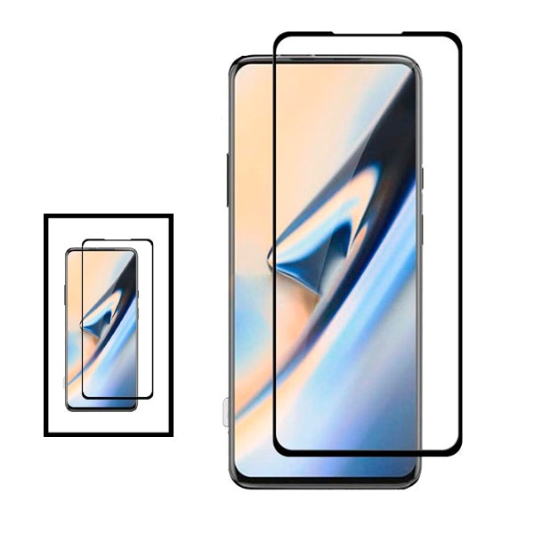Protector de vidrio templado curvado para OnePlus 7 Pro - pack de 2