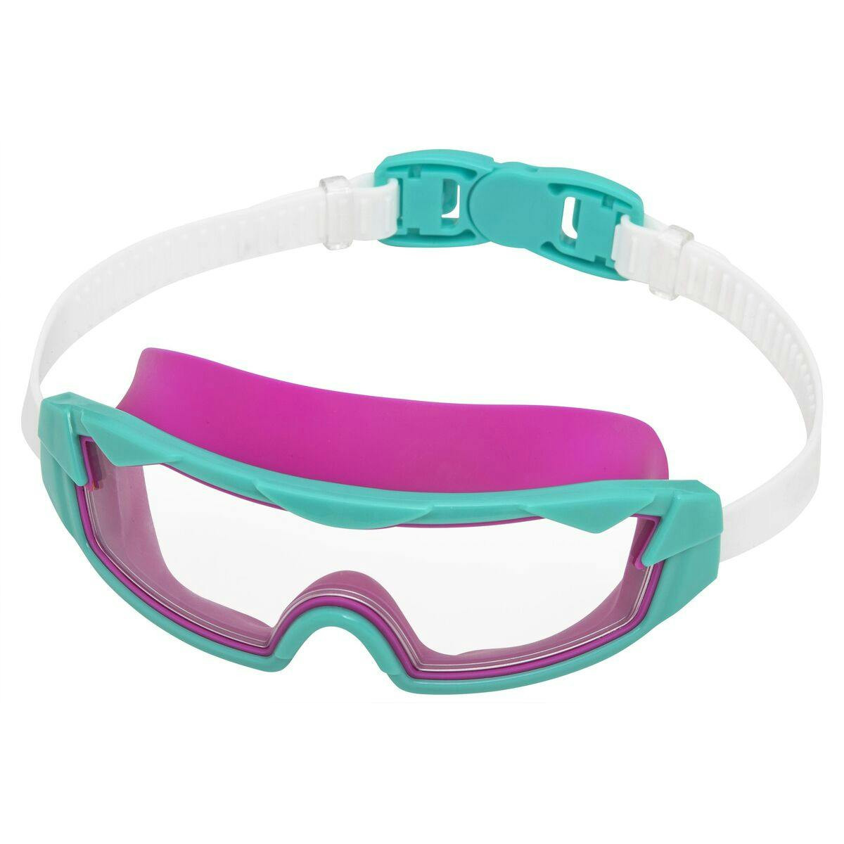 Junior diving mask with silicone seal and adjustable strap