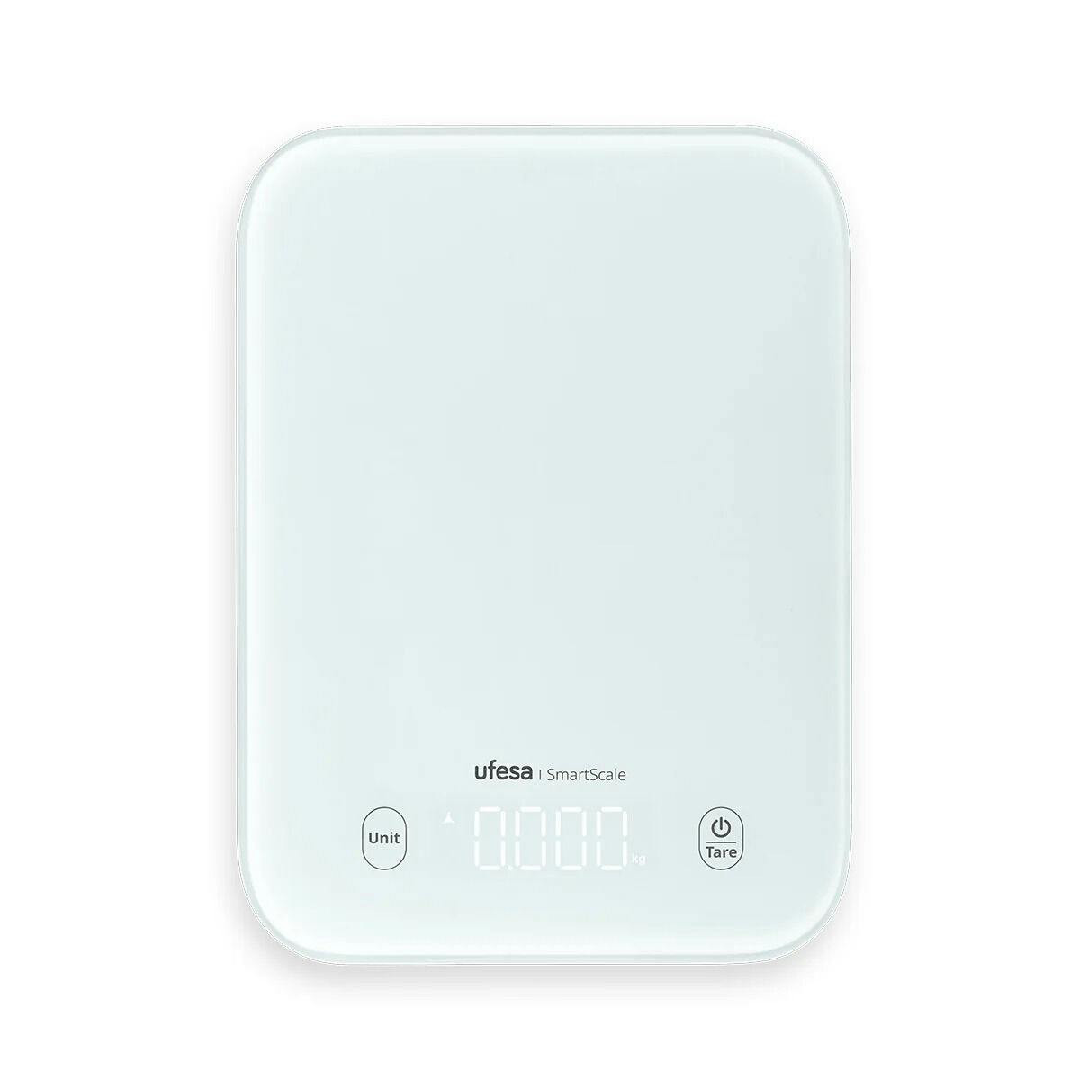 Báscula de cocina digital vidrio templado 5 kg