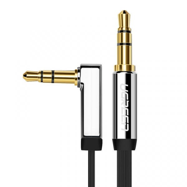 Cable de audio 3,5 mm angulado AV112