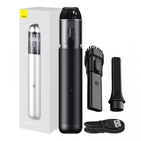 Aspirador portátil A3, negro