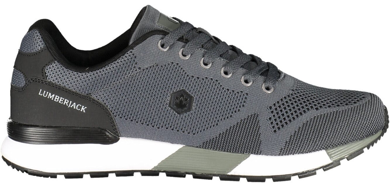 Zapatillas deportivas grises con plantilla extraíble