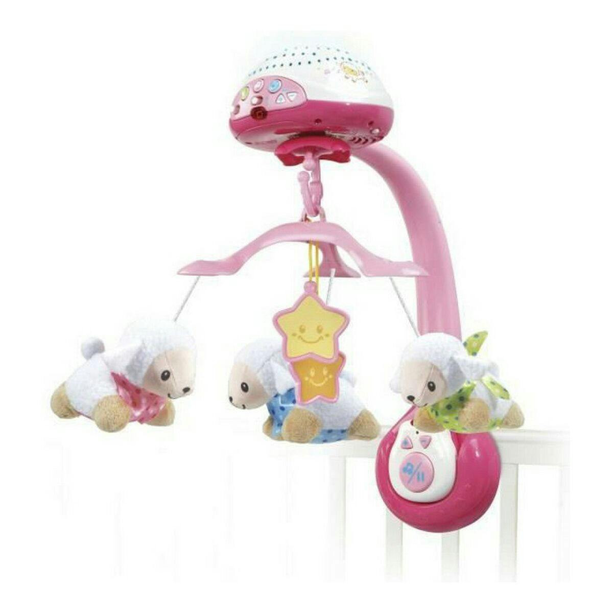 Brinquedo de bebé Vtech Baby Sheep Count Cor de Rosa Plástico Berço de Bebé