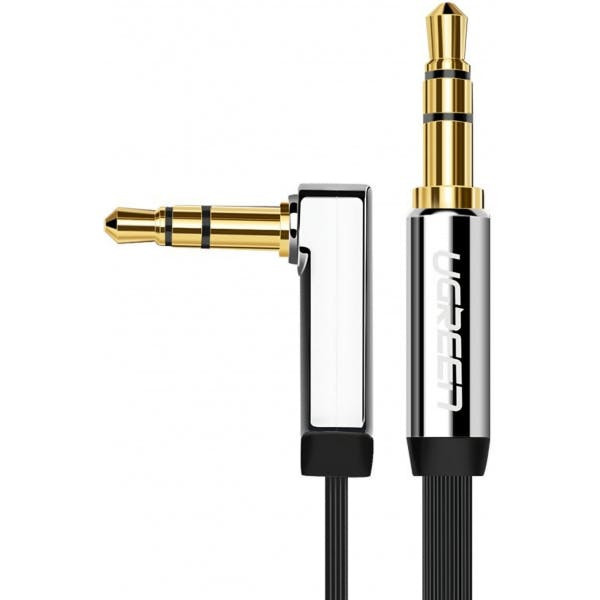 Cable de audio 3,5 mm angulado AV119, 1,5 m