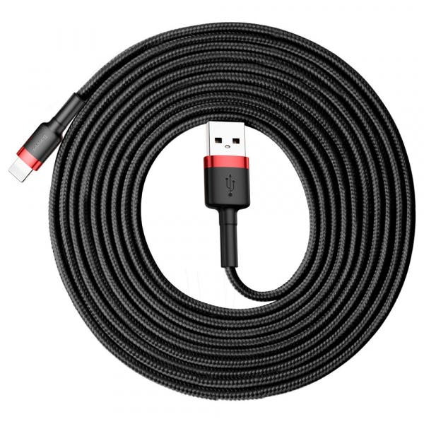 Cable USB-A a Lightning Cafule 3 m