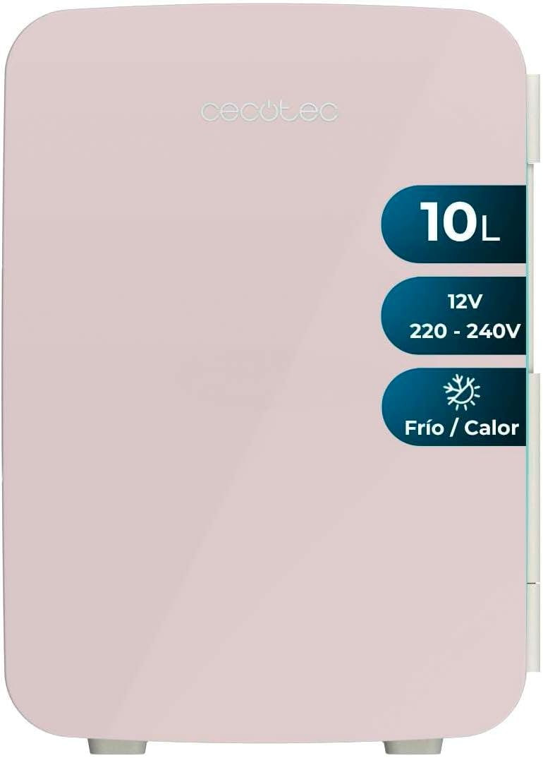 Cecotec - Mini frigorifico Bolero MiniCooling Cor de Rosa 10 L