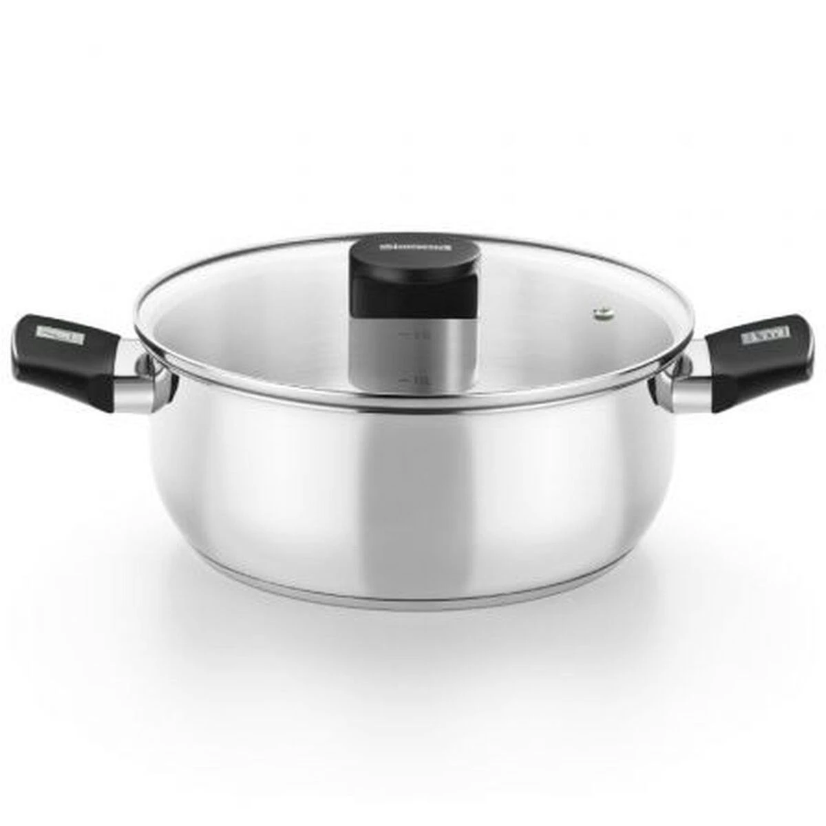 Casserole with lid stainless steel