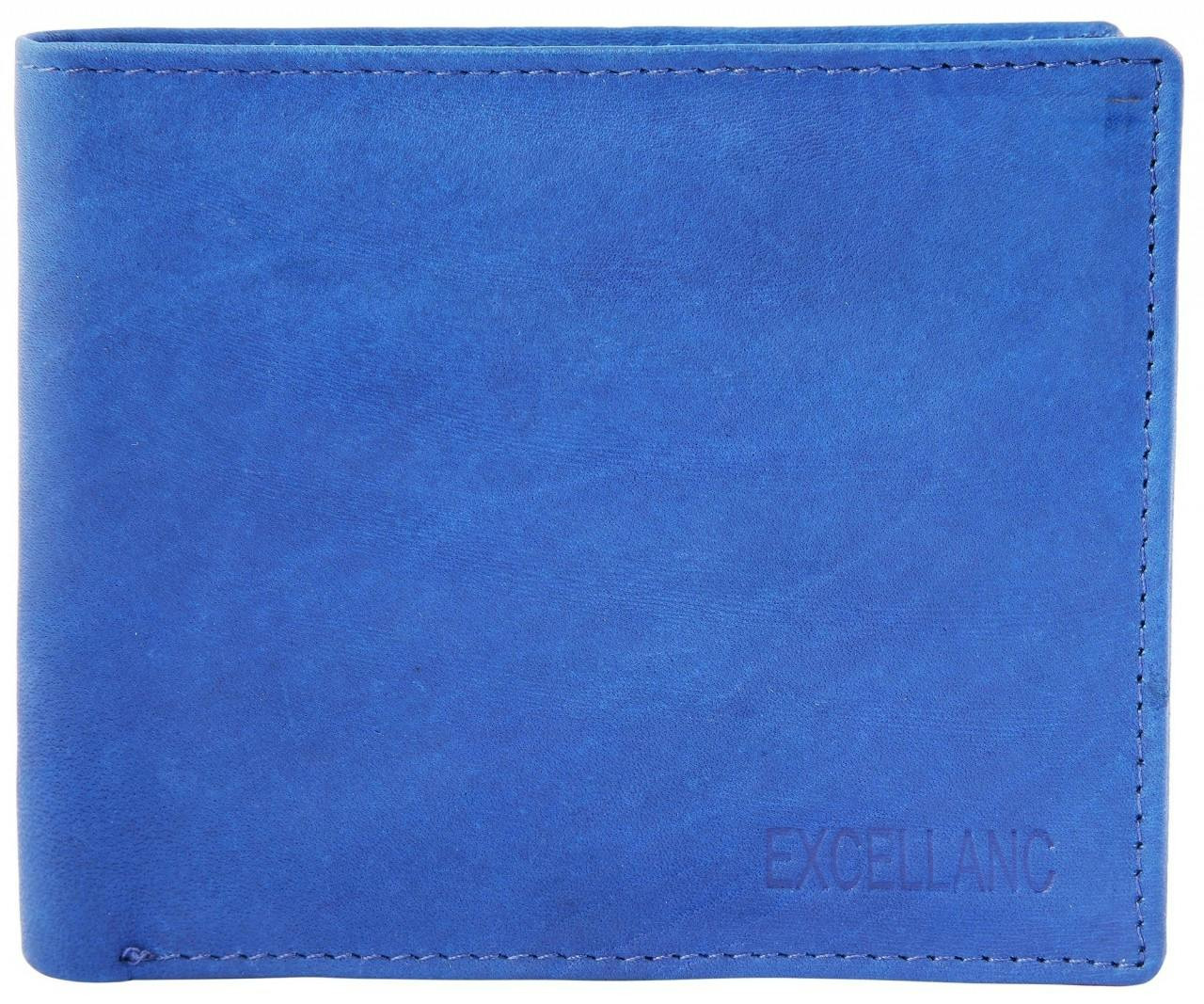 Cartera masculina en cuero genuino