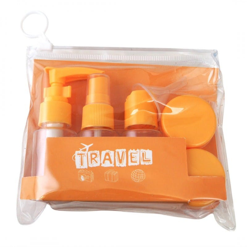 Conjunto de viaje de 7 piezas para cosméticos
