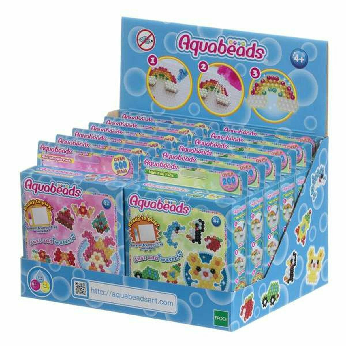 Aquabeads Mini kit con bandeja de diseño y pulverizador