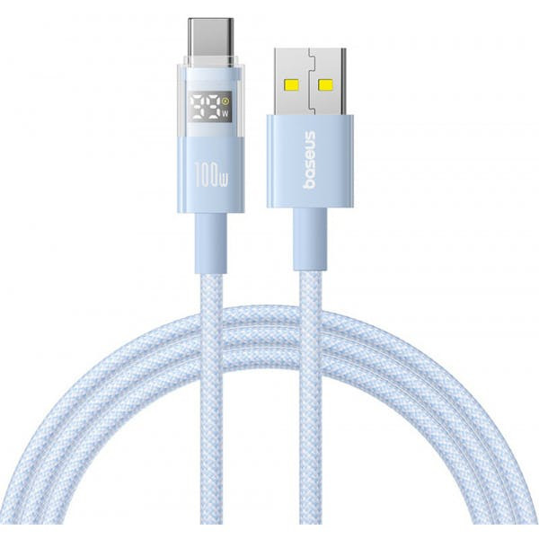 Cable USB-A a USB-C Display 2 100W 5A 1m Azul