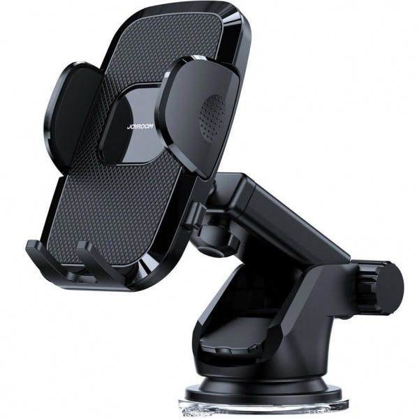 Soporte coche JR-ZS259-2 para móviles 4,7–6,9 pulgadas, salpicadero, negro