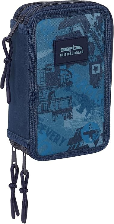 Estuche New Edition azul marino con 37 piezas