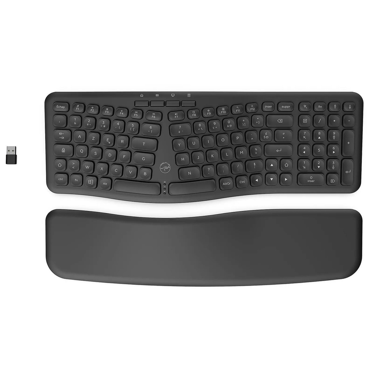 Bluetooth AZERTY keyboard with Nano USB receiver
