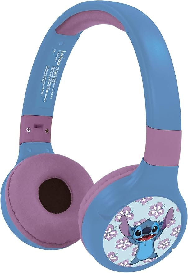 Auriculares Bluetooth Plegables para Niños Stitch