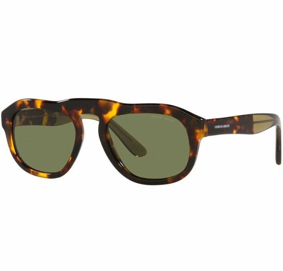 AR8173 acetate frame sunglasses polycarbonate green lenses