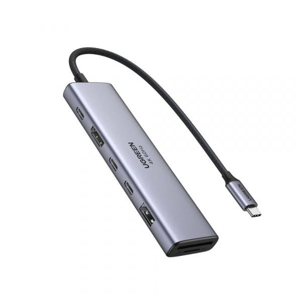 Concentrador USB-C CM511 con HDMI, 3x USB-C y 1x USB-A