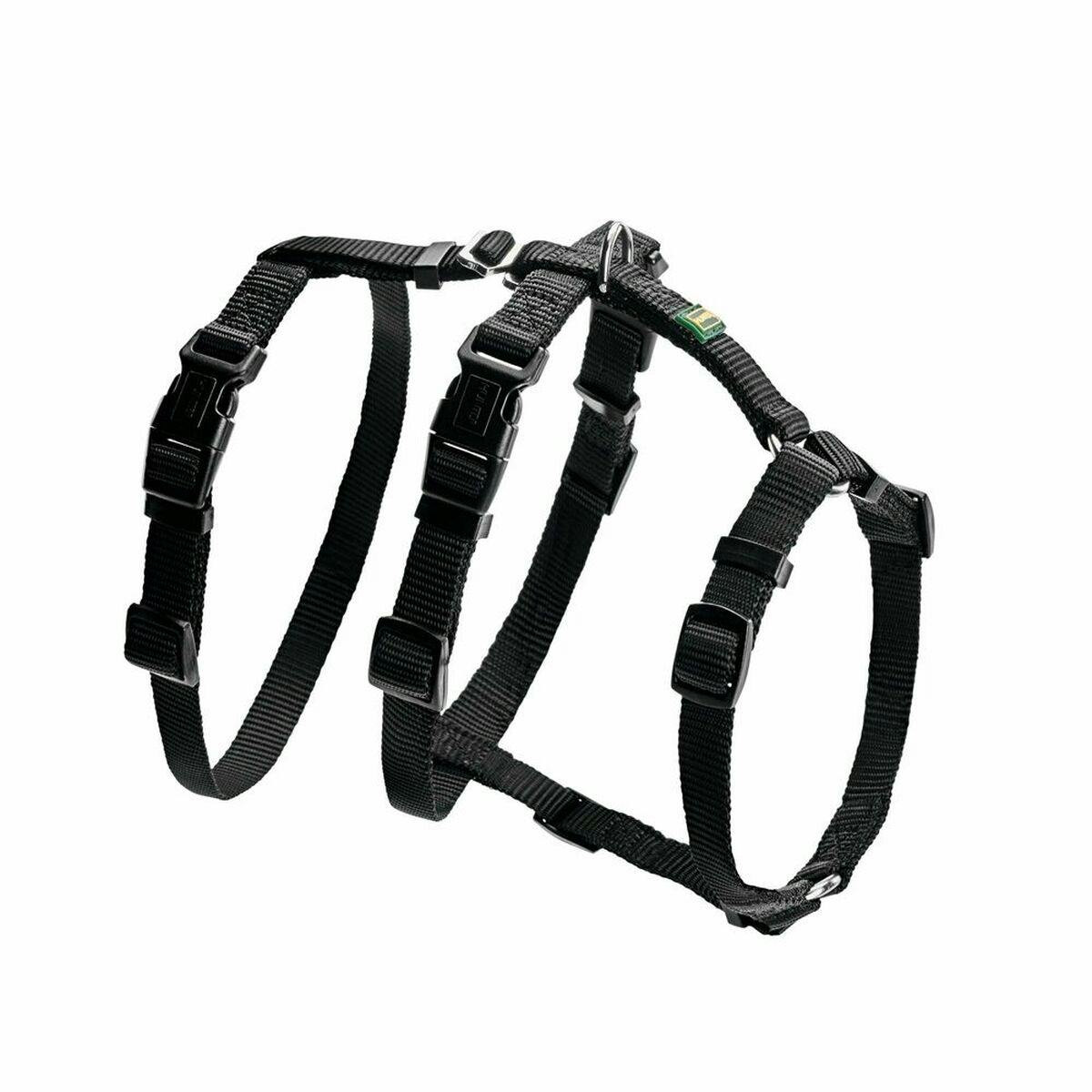 Hunter nylon dog harness black