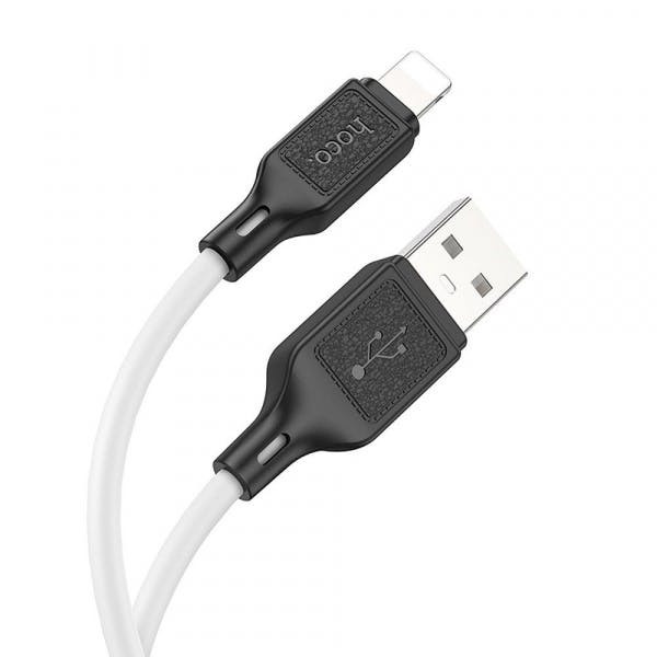 Cable USB-A a Lightning X90 18W 2A 1m blanco