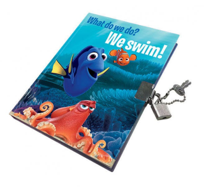 Dory diary with lock 14 x 18.5 cm