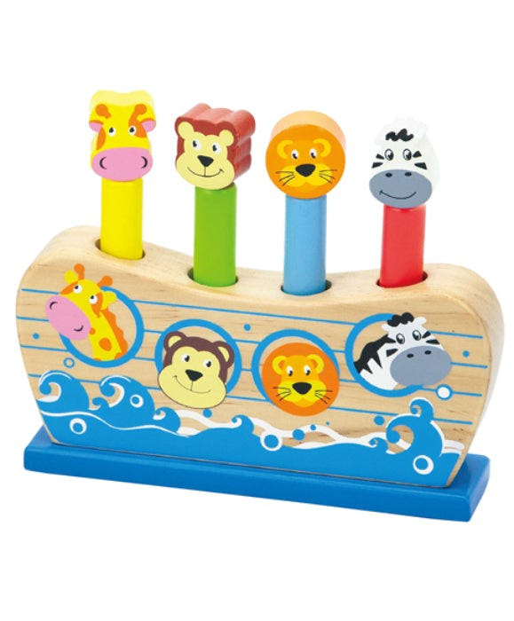 Pop-up Noah's Ark baby toy