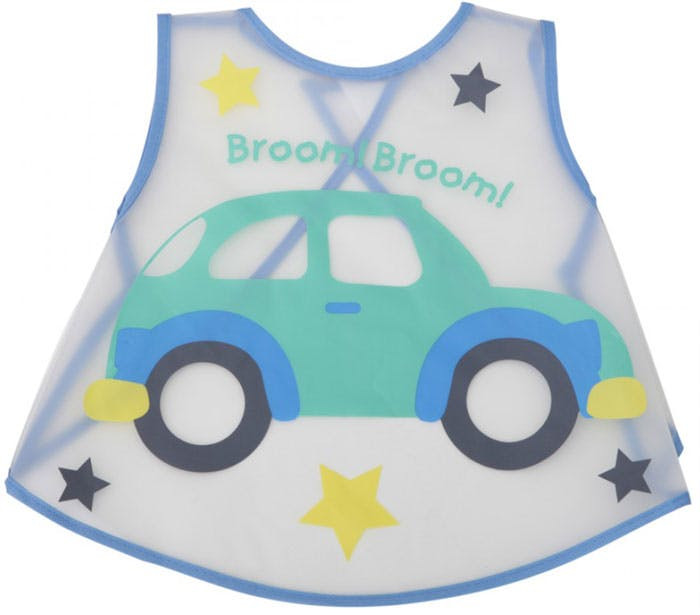 Babero Mealtime impermeable EVA azul