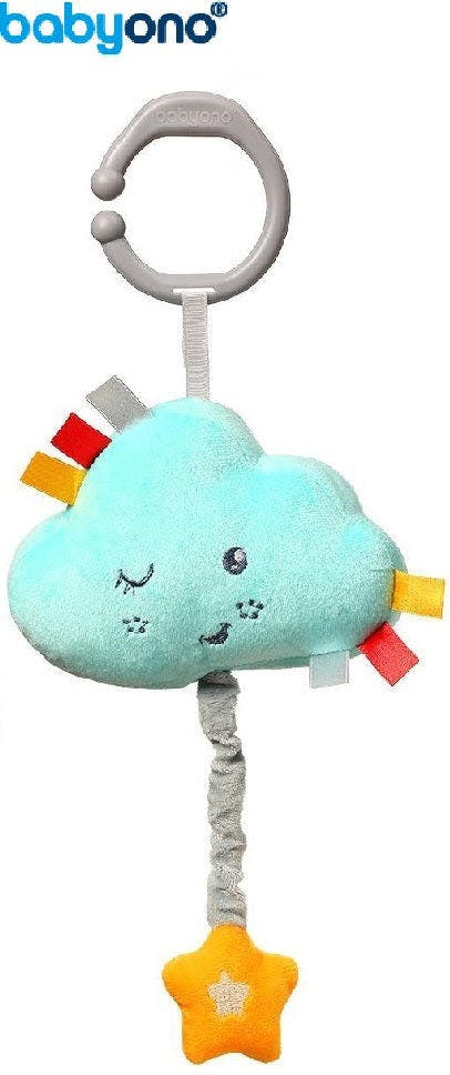 Juguete musical nube con cuerda para bebé