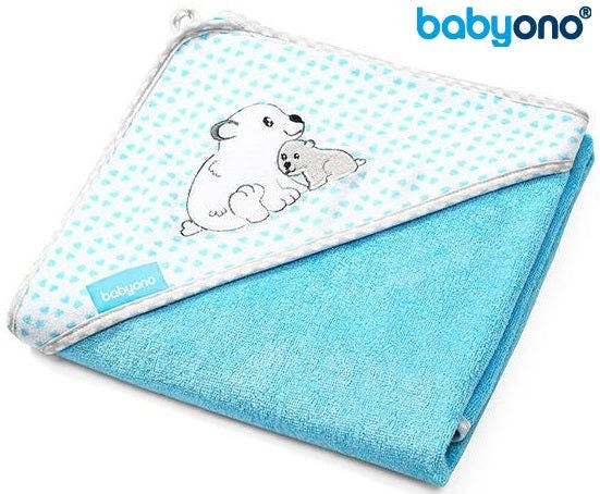Toalla con capucha de bambú para bebé 76x76