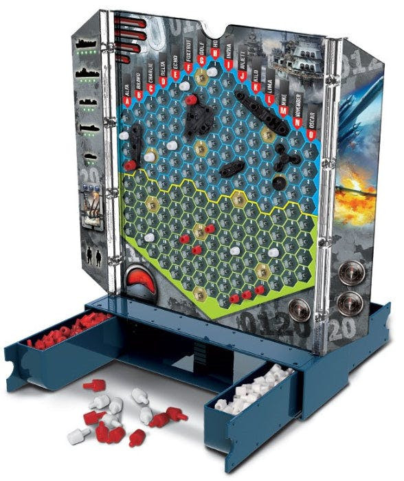 Juego Batalla Naval Vertical para 2 Jugadores