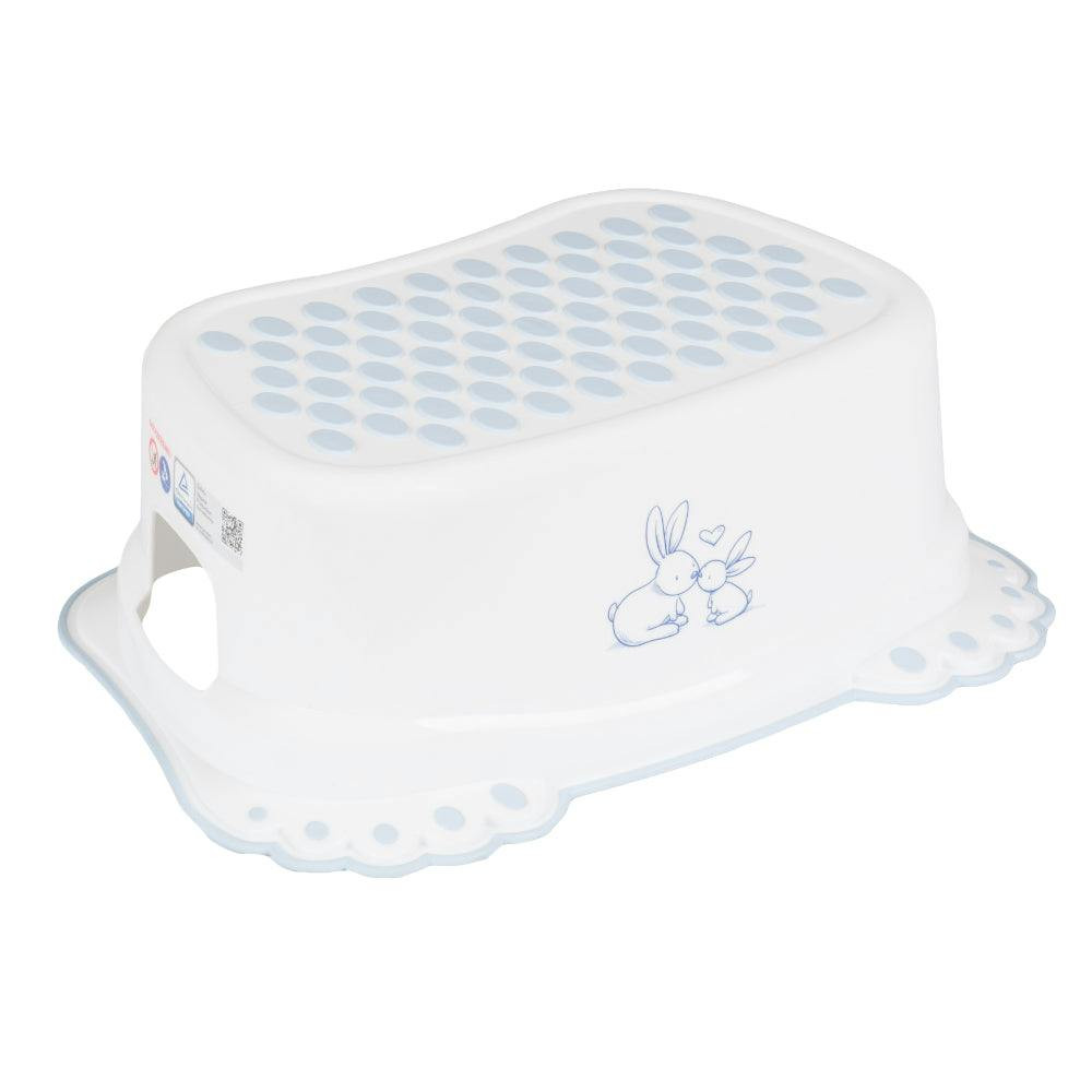 Banco antideslizante Little Bunnies blanco