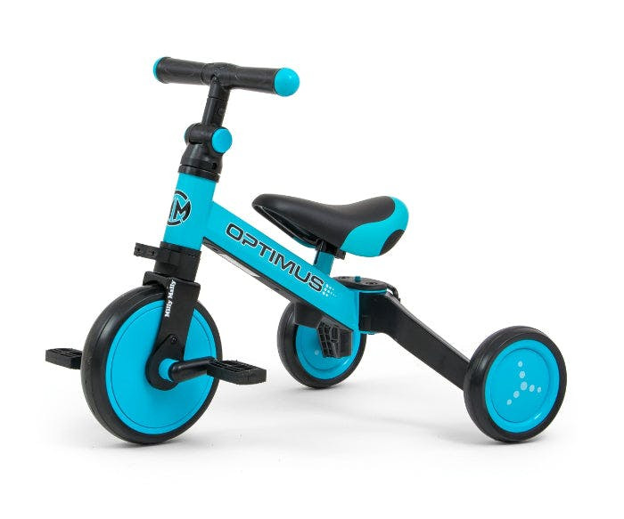 3-in-1 Optimus bike - tricycle, balance bike and with pedals