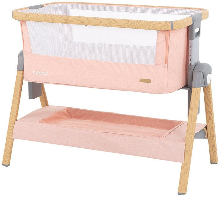 Cuna co-sleeping Nanna rosa